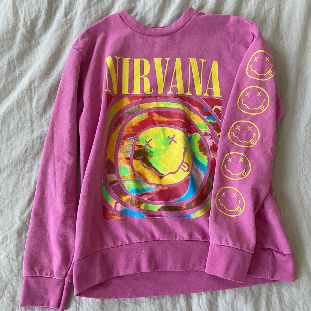 Pink Nirvana sweater
